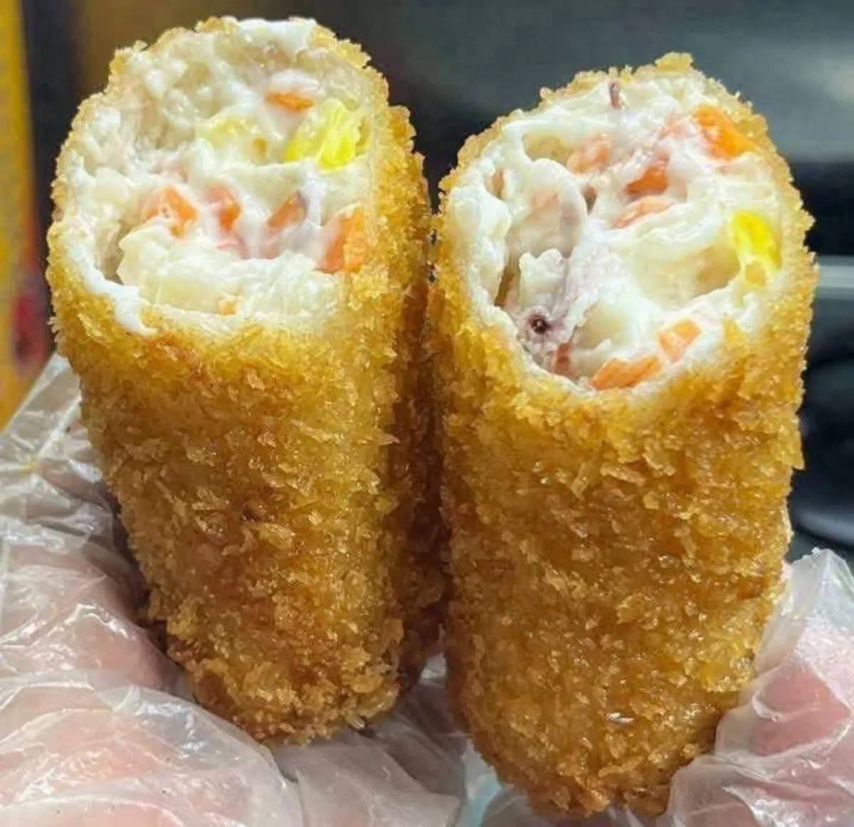 Chả giò hải sản phô mai – ảnh 2