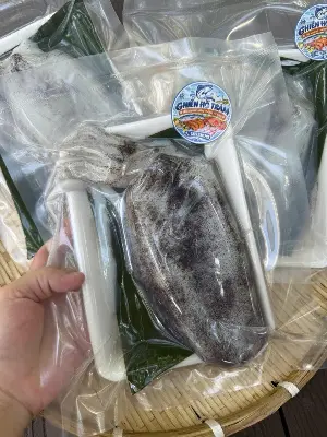 Mực lá làm sạch size 3 con/kg siêu dày thịt