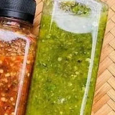 Muối ớt xanh chấm hải sản